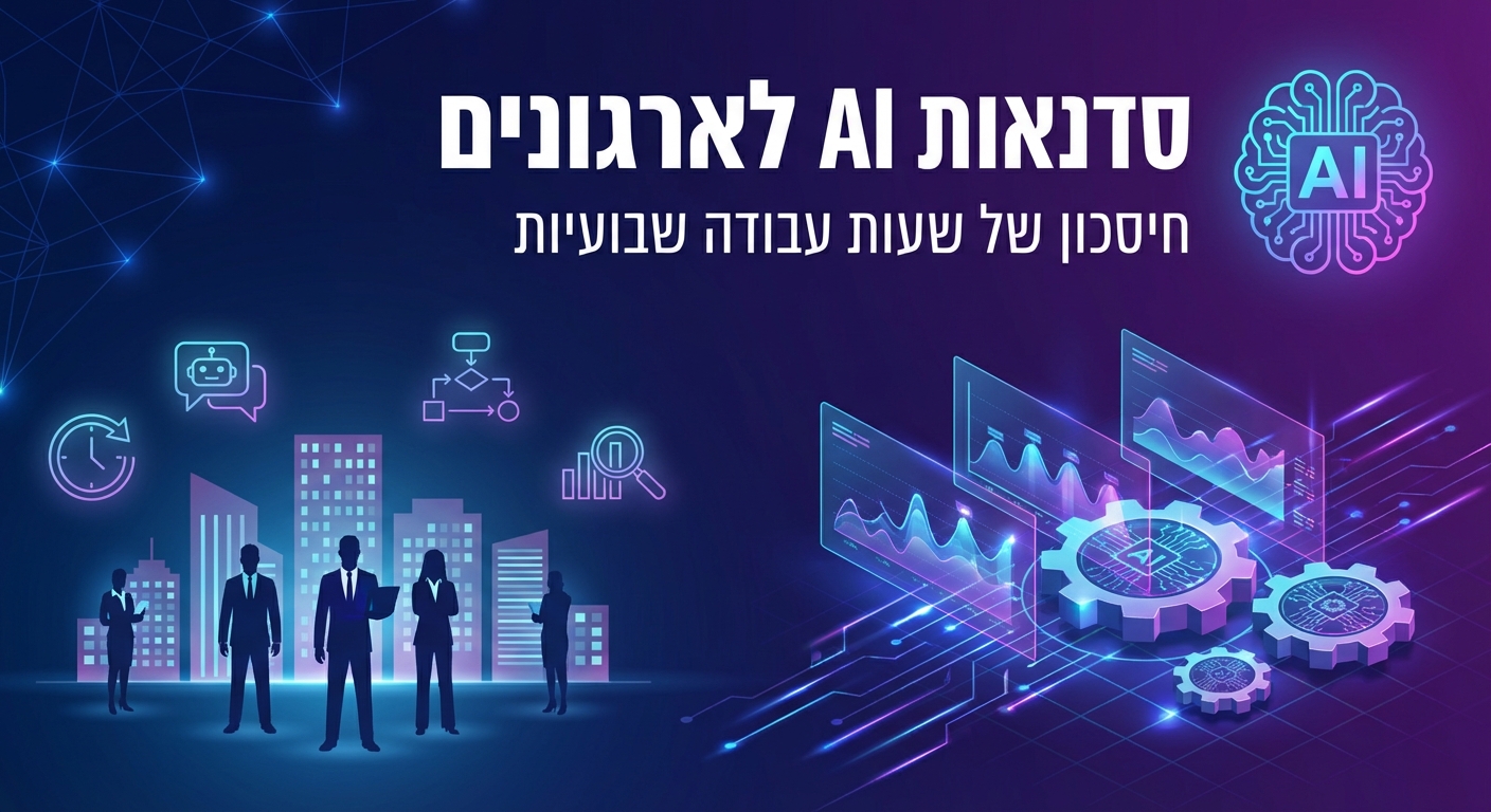 שמשון ג'קוב - סדנאות AI לארגונים