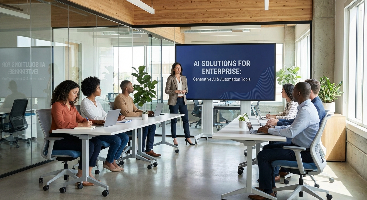 סדנת AI באולם גדול